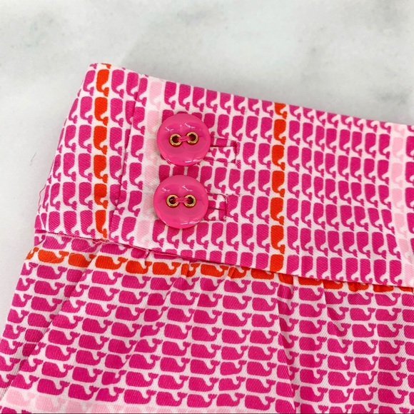 VINEYARD VINES Skirt Whale Stripe Rhododendron NWT - Picture 6 of 16